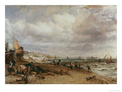Marine Parade and Old Chain Pier Constable Print